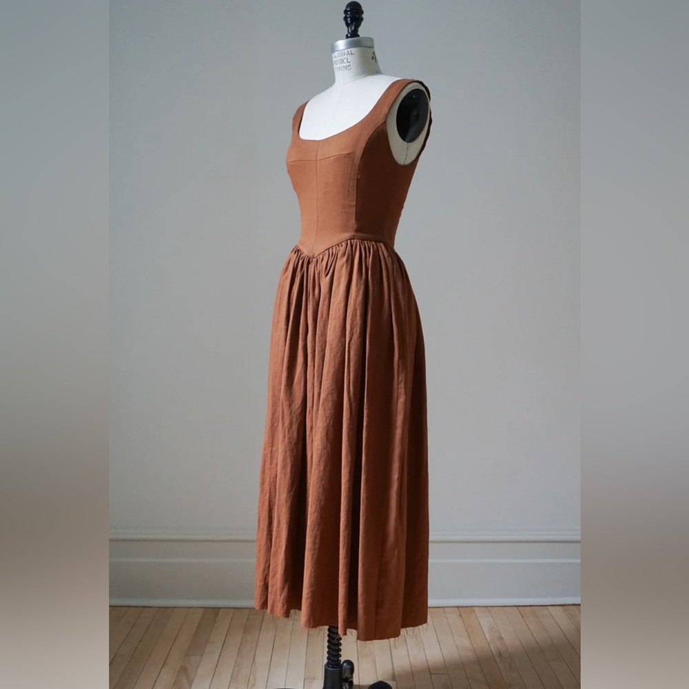 NWOT Ovate Hemlock Rust dress size S